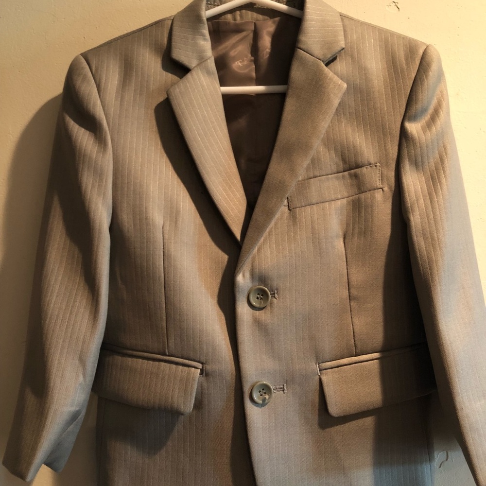 Toddler Boys Pinstripe Blazer
